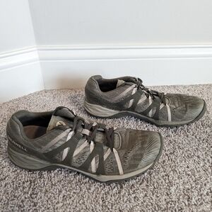 Merrell Siren Hex Q2 Hiking Shoe sz 11 - Green - Waterproof